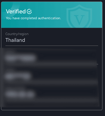 Verified